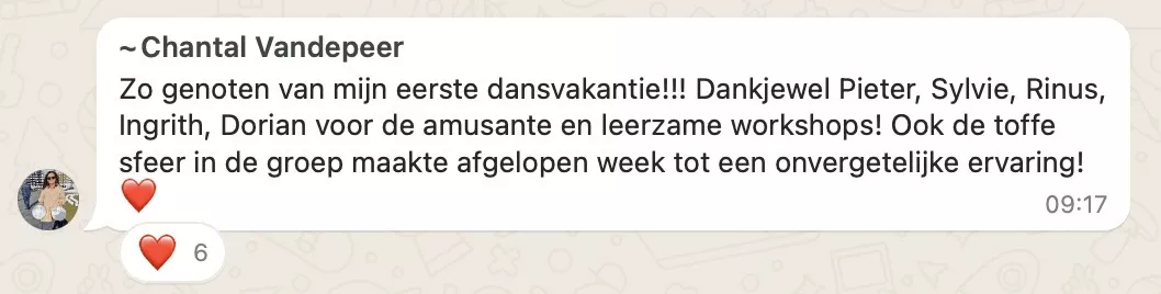 Wat onze deelnemers zeggen