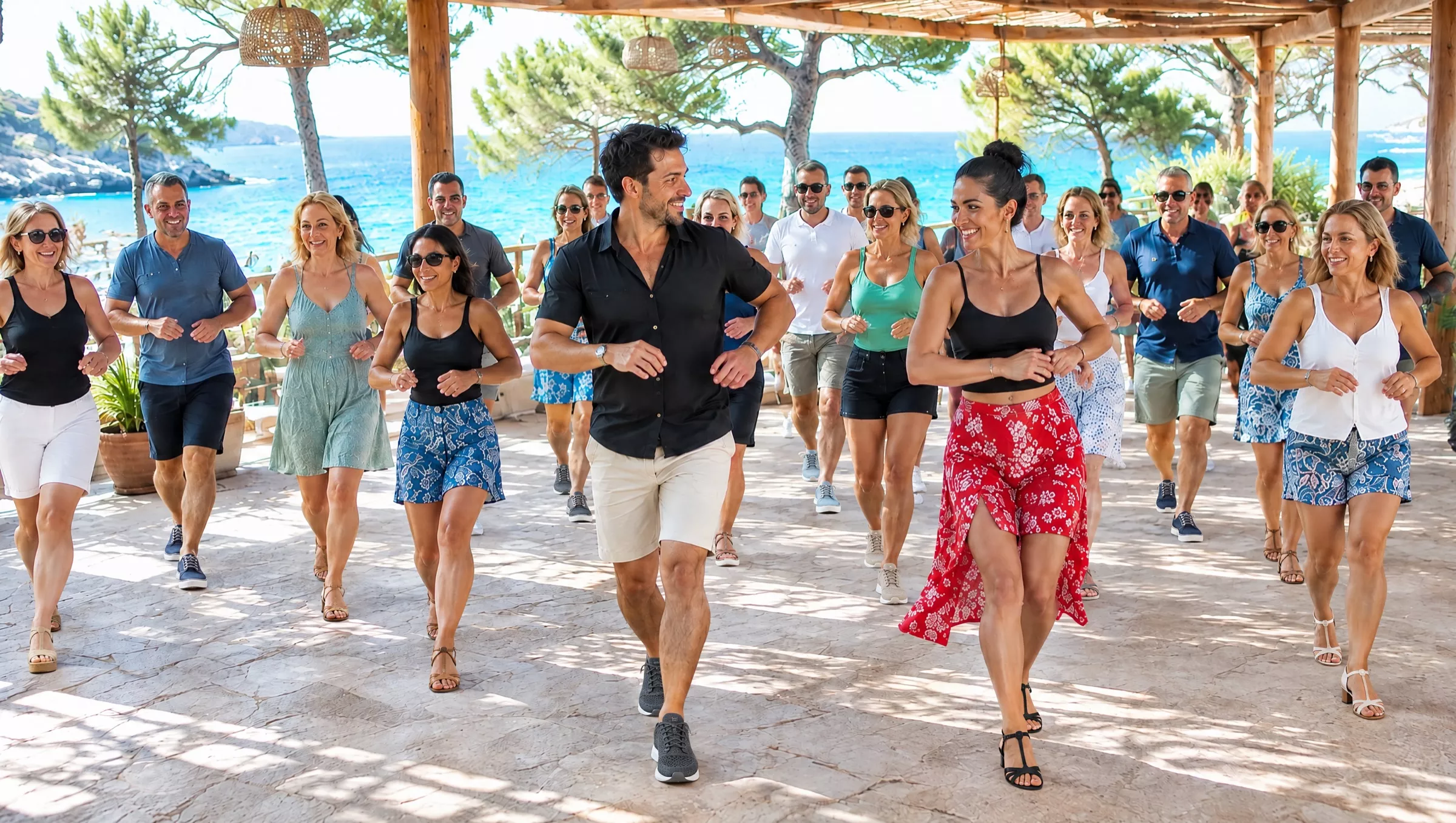 Dance lessons on dance vacation