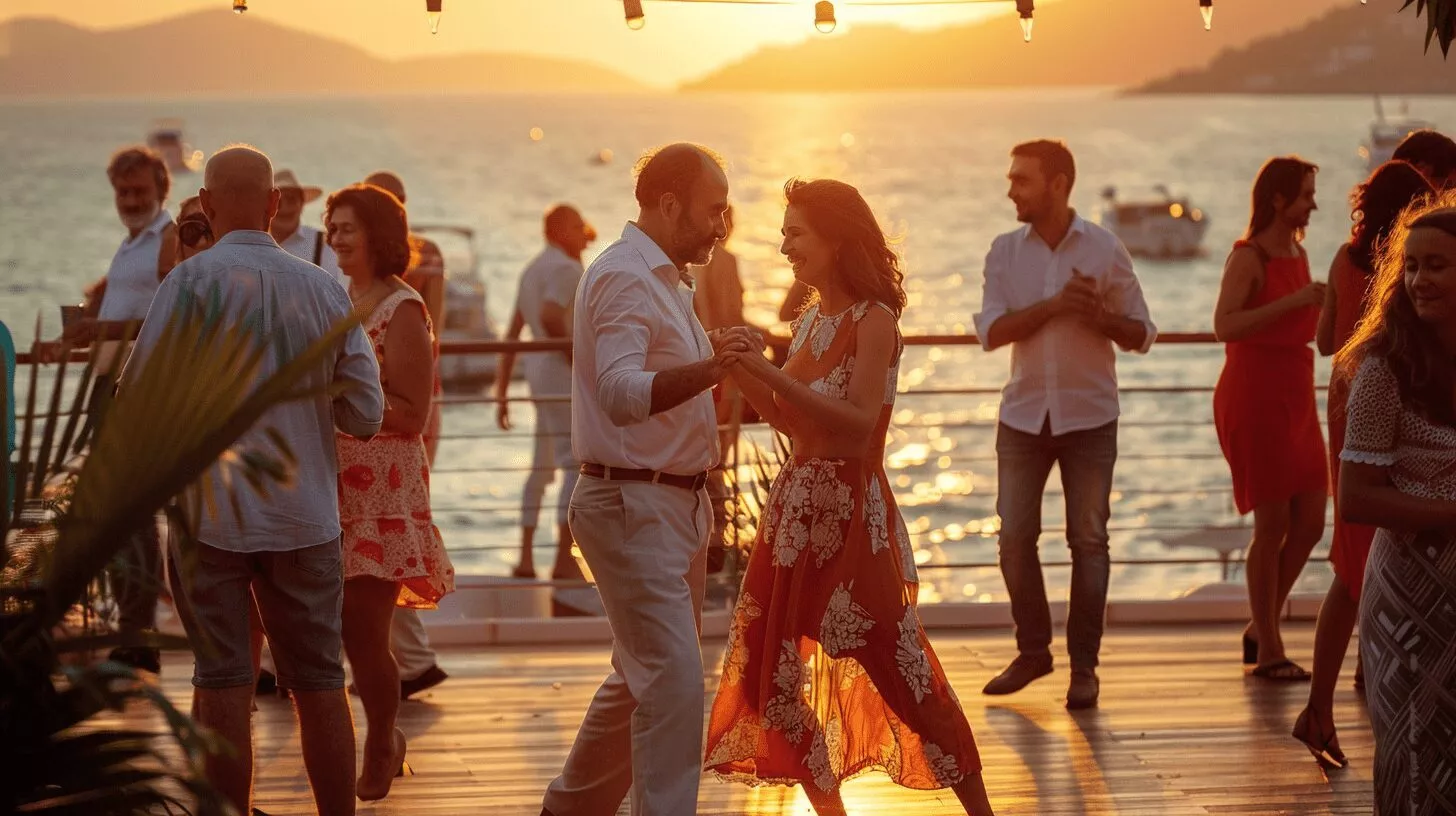 Dansen in openlucht op onze dansvakantie in Bodrum Turkije